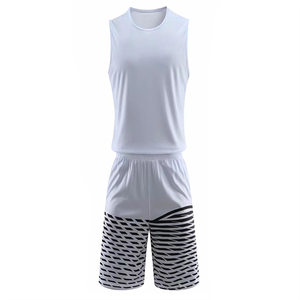 Maillot de basketball d'été personnalisé de haute qualité pour homme adulte, 100 % polyester, maille respirante, sans manches, anti-bactérien, séchage rapide - Grande Vente - Product Image 5
