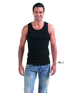 Black Cotton <b>Men</b> Fit Slim tank Top Wrestling <b>Singlet</b> t Shirt Gym Club Wholesale Price Tank-tops with cheap quality OEM - Product Image 6
