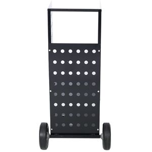 Carrito de Leña Resistente con Función de Rodamiento de Leños para Chimenea, Carrito de Almacenamiento de Leña para Interiores y Exteriores - Product Image 5