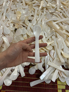 Cuillères artisanales en coquillages du Vietnam pour la décoration intérieure côtière, les boutiques de cadeaux, les collections de vaisselle et la vente au détail mondiale - Product Image 2