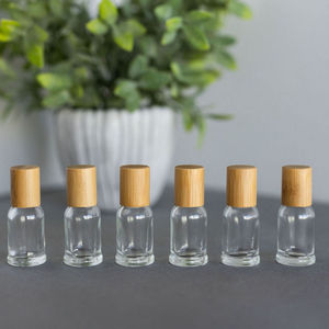Premium Luxury Eco-Friendly Wooden <b>Perfume</b> <b>Bottle</b> <b>Refillable</b> Storage <b>Bottles</b> & Jars Wholesale in India - Product Image 1