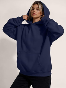 Sudadera con Capucha Oversize para Hombre y Mujer, Estilo Urbano, Holgada, Casual, Esencial, de Moda, Holgada - Product Image 1