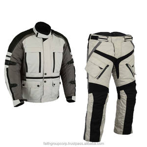 Traje de Motociclismo de Cuero para Hombre con Protección de Nivel 2 CE, Impermeable y Resistente a Desgarros, Transpirable - Product Image 6