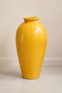 Ceramic Modern Wedding Floor Vase Glazed Eco-Friendly Scratch Resistant Handmade 24 Inches High Temperature Fired Holds Water - Product Image 4