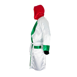 Bata de Boxeo Personalizada Premium, Ropa Profesional para la Noche de Combate, Bata de Boxeo Personalizada, Bata para el Ring de Boxeo, Bata para Caminar por el Ring de Boxeo - Product Image 3