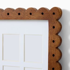 Nueva colección de marcos para fotos hechos en Vietnam, diseño festoneado con material de madera, precio al por mayor. - Product Image 5