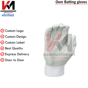 Guantes de Bateo de Béisbol Profesionales, Material de Cuero de Alta Adherencia, Duraderos, Ligeros, Transpirables, Ajuste Cómodo - Product Image 5