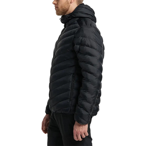 Chaqueta de Invierno Personalizada, Ecológica, Resistente al Viento, Talla Grande, Reversible, Ligera, Cálida, Negra, Rellena de Poliéster, Estilo Urbano - Product Image 6