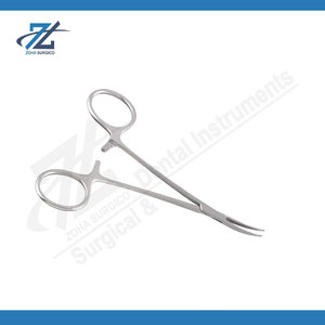 Pinzas Hemostáticas Mosquito de Acero Inoxidable, Pinza Quirúrgica Recta y Curva para Control de Vasos Sanguíneos, Uso Hospitalario - Product Image 4