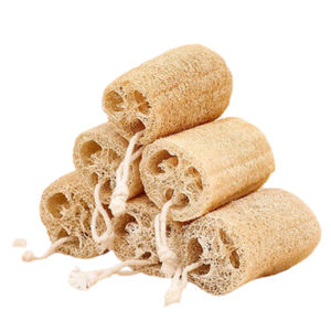 Natural Loofah Cleaning Sponge Eco Friendly Scouring Pad Quick Drying Rectangular Scrub Brush for Kitchen and Bath - Product Image 6