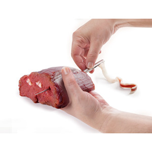 Lappatrice per carne e pollame in acciaio inossidabile a lunga portata - Product Image 2