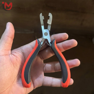 Professional <b>Multi</b> Hole Hair Extension <b>Pliers</b> Stainless Steel Ergonomic Rubber Grip Micro Ring Fitting <b>Tool</b> For Hair Stylists - Product Image 5