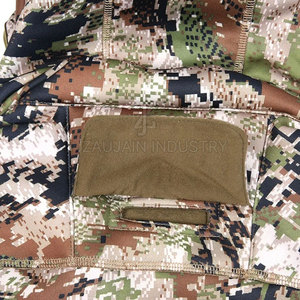 Veste de chasse camouflage pour homme, manches longues, softshell, imperméable, polyester, vêtements d'hiver - Product Image 6