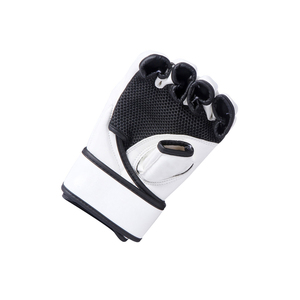 Gants de boxe MMA professionnels en cuir de vachette 16 oz avec fermeture auto-agrippante haute densité pour le kick-boxing, le Sanda et l'entraînement MMA - Product Image 4