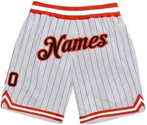 Pantalones Cortos de Baloncesto para Hombre de Alta Calidad con Logotipo Bordado en la Parte Delantera, Cintura Alta, Malla de Poliéster, Secado Rápido - Product Image 2