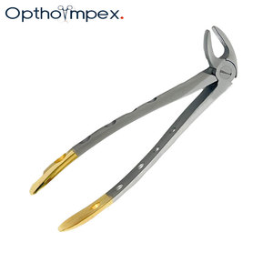 Forceps dentaire manuel de précision en acier inoxydable avec poignée ergonomique, instrument de retrait de dents pour soins bucco-dentaires et équipement chirurgical - Product Image 3