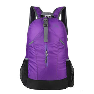 Sac à dos pliable léger et imperméable en nylon 420D, sac à dos de voyage pliable, sac à dos compact pour la randonnée, le camping et les voyages - Product Image 4