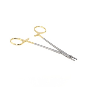 Porte-aiguille microvasculaire en acier inoxydable de haute précision pour microchirurgie, procédures vasculaires manuelles, conforme aux normes de sécurité CE - Product Image 5