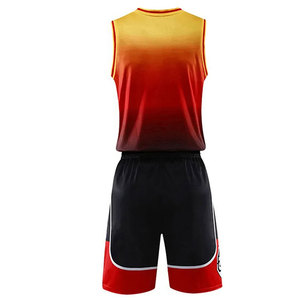 Nouveaux uniformes de basket-ball sur mesure, maillots de basket-ball en sublimation pas chers, respirants et à séchage rapide, prix de gros. - Product Image 3