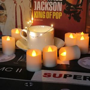 Velas LED sin Llama TOOWIN, Luces de Té para Halloween y Navidad, Velas de Emergencia, Velas Románticas para Pedidas de Mano, Decoraciones Festivas - Product Image 4
