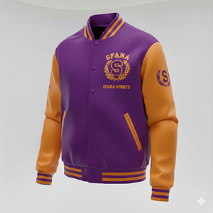 Custom Fashion Breathable Wool/Polyester Motorcycle varsity satin <b>Jacket</b> for <b>Men</b> Summer Plus-size - Product Image 4