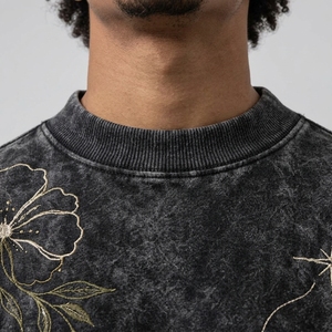 Sweats à capuche pour hommes personnalisés, effet délavé, motifs uniques, coutures durables et designs confortables pour les marques de mode - Product Image 6