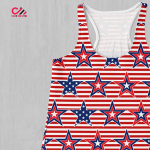 Custom Sublimation Print <b>Running</b> Vest Sublimated <b>Running</b> <b>Singlet</b> Women's Tank Top Hot Sale Custom Size Women's Tank Top - Product Image 4