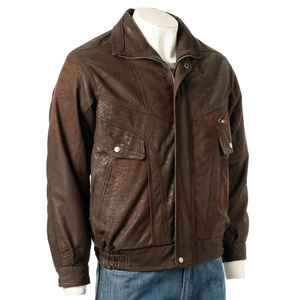 Premium Real Sheep Hide <b>Leather</b> <b>Jacket</b> For Men Fashionable And <b>Long</b> Lasting Comfort Durable Classy Outerwear Soft Premium Style - Product Image 1