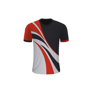 Maillot de football personnalisé professionnel imprimé sur le devant, nom et numéro personnalisés, séchage rapide, respirant, 100% polyester, vêtements de football - Product Image 3