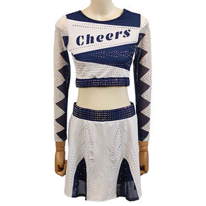 Uniformes de Animadoras Personalizados al por Mayor para Adultos - Impresión por Sublimación Profesional, 100% Poliéster, Ropa de Actuación - Product Image 1