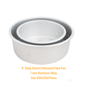 ATLAS STAR Moule à gâteau en aluminium anodisé léger de 9 pouces, à paroi profonde et gaufrée, épaisseur uniforme, qualité alimentaire, pour la cuisson et le levage des pâtisseries - Product Image 4