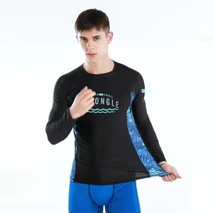 Kinetic Rash Guard Men High Stretch Compression Shirt Athletic Top - Product Image 4