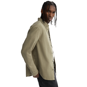 <b>Men</b> Regular Fit <b>Corduroy</b> <b>Shirt</b> Soft Textured Fabric Long Sleeve Button Up Casual <b>Shirt</b> for Fall Winter Wholesale Custom Apparel - Product Image 4