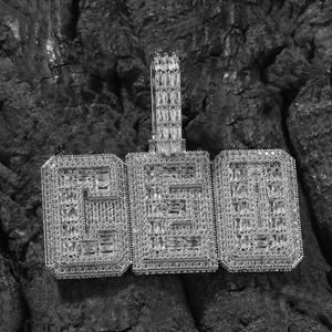 Premium Labor-Gezüchteter Diamant ESE Buchstaben-Namensschild-Anhänger mit Geometrischem Blockdesign und Brillanten Funkelnden Steindetails - Product Image 5