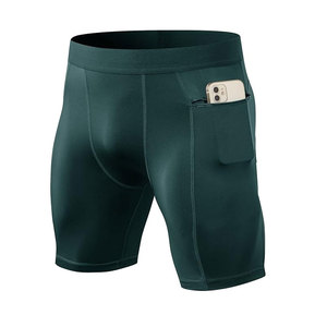 Shorts de compression pour hommes, logo personnalisé, faible MOQ, nouvelle arrivée, shorts de compression pour la course à pied et la salle de sport - Product Image 1