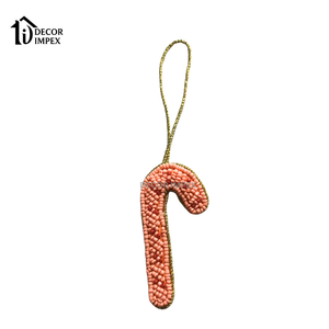 Porte-clés brodé en alliage fait main avec perles, dernier design, breloque de Noël, style classique de luxe, fantaisie, mignon, durable, étanche - Product Image 5