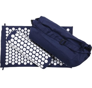 Tapis et coussin d'acupression à picots pour soulagement des douleurs corporelles et du stress, tapis de massage et coussin de thérapie yoga pour la vente en gros - Product Image 1