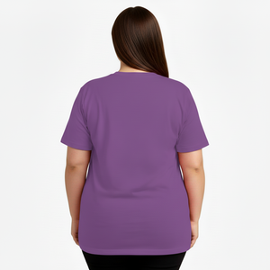 Camiseta de algodón holgada y transpirable de punto vintage para mujer, estilo informal, de manga corta, para verano, estilo boyfriend - Product Image 3