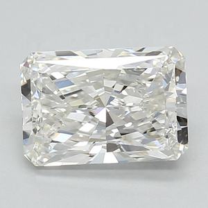 Diamante Cultivado en Laboratorio con Certificación IGI, Corte Radiante de 1.50 CT, 7.76 mm, Color F, Claridad VS1, Piedra Suelta para Joyería Fina - Product Image 1