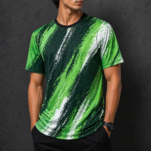 Camisetas de Manga Corta Extra Grandes de Alta Calidad, 100% Poliéster, Ropa para Hombre, Camisetas con Diseño Gráfico Sublimado para Hombre - Product Image 1