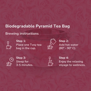 ชาเขียวทีวอย พรีเมี่ยม อัสสัม โรส กลิ่นหอมเย้ายวน ชนิดซองชา 1.8 กรัม x 20 ซอง ชาบริสุทธิ์ 100% ไม่มีสารเติมแต่งหรือสารกันบูด ชาเพื่อสุขภาพ - Product Image 4