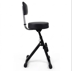 Vietnam OEM Foldable Garage Workshop Chair with Backrest, Height <b>Adjustable</b> Mechanic Chair for Shop & Studio GAPGAR038 - Product Image 1