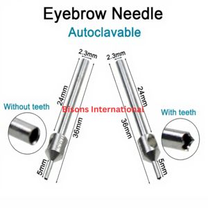 Bisons International Wholesale Manual Medical Orthopedic Set Hair Transplant Punch Serrated Serrated FUE Punch Follicle - Product Image 3