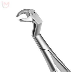 Forceps d'extraction dentaire manuel, modèle américain, gauche, pour molaires inférieures et dents de sagesse, en acier inoxydable, ergonomique, OEM, vente en gros - Product Image 3