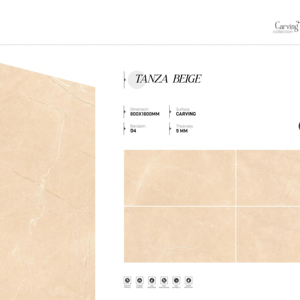 Azulejos de Porcelana Tallada de Calidad de Exportación 800x1600 1200x1800 750x1500mm, Azulejos de Gran Formato para Uso Comercial y Residencial - Product Image 1