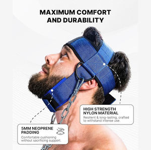 Harnais de sécurité unisexe personnalisé avec logo pour la gym, le sport et le fitness, en polyester/nylon, épaisseur 10 mm, ceinture souple extensible pour la musculation - Product Image 3