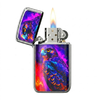 Briquet rechargeable 2026 Falcon X avec bobine chauffante électrique USB intégrée, accessoire de fumeur coupe-vent