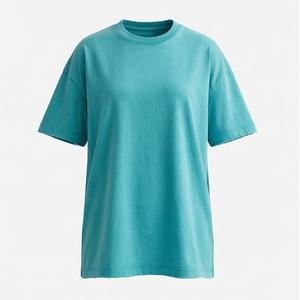 T-shirt léger à manches courtes délavé à l'acide pour femme – Respirant, en coton de qualité supérieure, style hip-hop décontracté et tendance - Product Image 1