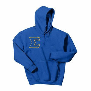 Sigma |   Gamma |   Sweat à capuche Rho Greek Fraternity, broderie personnalisée, molleton de coton épais, vêtements universitaires pour hommes et femmes - Product Image 1