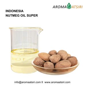 SUPER Premium Indonesia Nutmeg <b>Essential</b> <b>Oil</b> – 100% Pure Myristica fragrans <b>Oil</b> for Aromatherapy, Fragrance & Flavor Application - Product Image 1